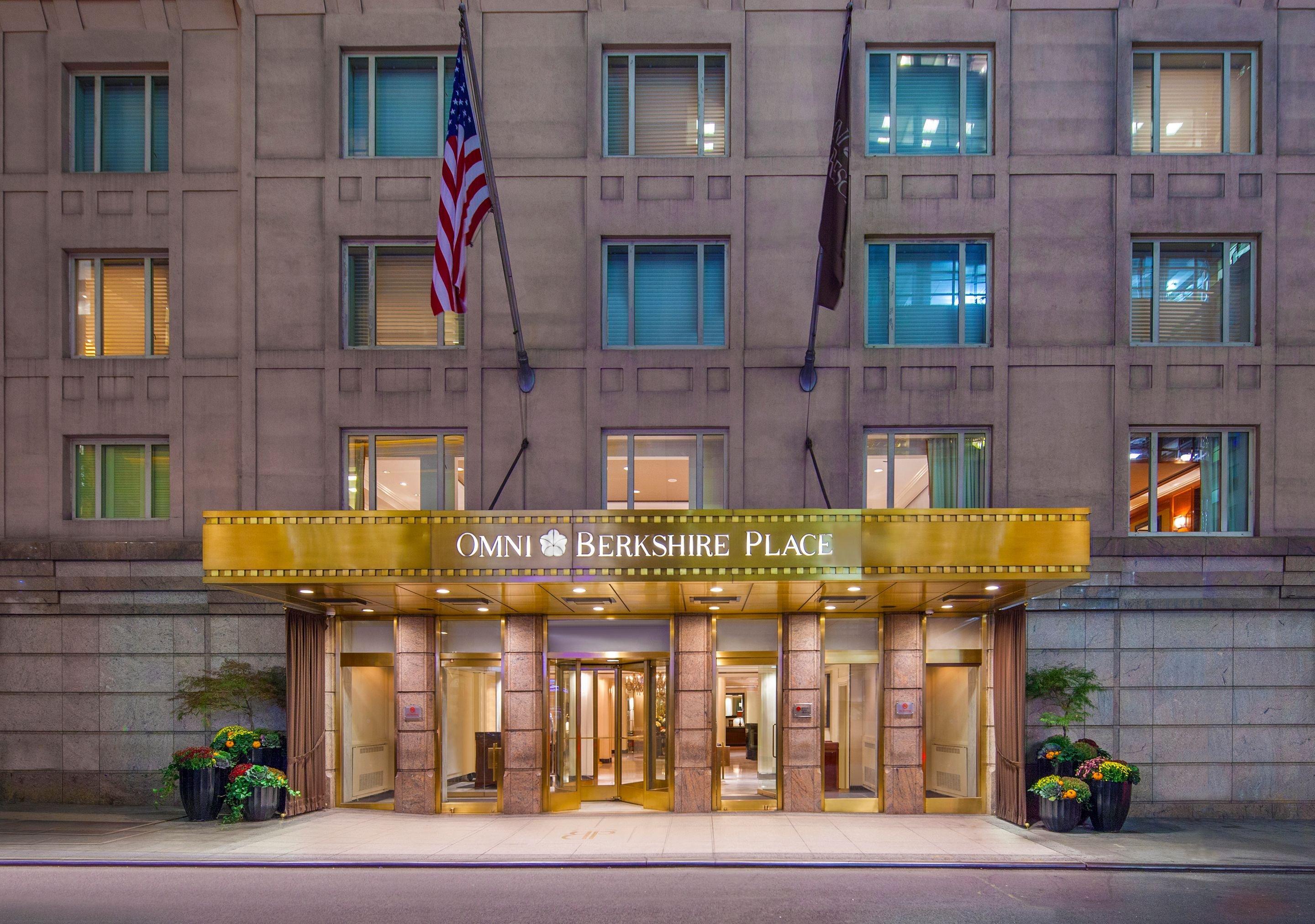 Omni Berkshire Place Нью-Йорк Экстерьер фото